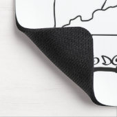 2up 2dn Mausunterlage Mousepad (Ecke)