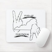 2up 2dn Mausunterlage Mousepad (Mit Mouse)