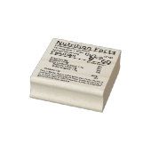 2x2" Essbare Kleine Honigbiene Gummistempel (Stempel)