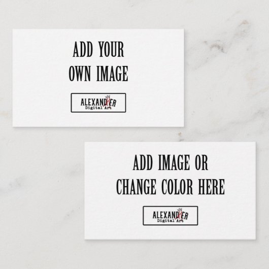 2x3,5" Horizontale flache Lebensmittel/Platzkarte Platzkarte (Vorne/Hinten)