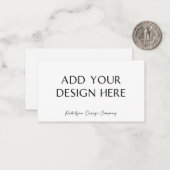 2x3,5" Karte Benutzerdefinierter Ausdruck Einsteck (Vorderseite/Rückseite Beispiel)