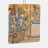 2x Ein frühes Martyrium von St. Thomas Becket in A Keramikornament (Rechts)
