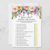 2x Games Flower Garden Baby Dusche 12x18" Größe Einladung (Vorderseite)