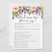 2x Games Garden Brautparty Spiel 12x18 Einladung (Vorderseite)
