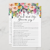 2x Games Garden Brautparty Spiel 12x18 Einladung (Vorne/Hinten)