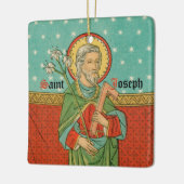 2x Obertorso von St. Joseph (Detail; VVP 09) Keramikornament (Links)