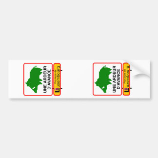 2x STICKER BEFÖRDERT verstellbar (Immatrikulation) Autoaufkleber