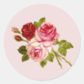 3つのバラのシール RUNDER AUFKLEBER (Vorderseite)