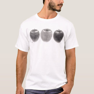 3個のりんご　横 T-Shirt
