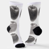 3個のりんご 縦 SOCKEN (Gewinkelt)