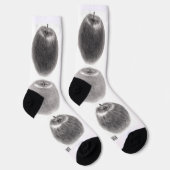 3個のりんご 縦 SOCKEN (Rechts)