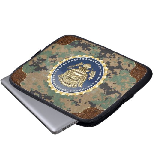 [300] Abzeichen des Präsidenten [PSB] Laptopschutzhülle (Vorne Knopf)