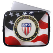 [300] Abzweigsinsignien des Generalanwalts [3D] Laptopschutzhülle (Vorderseite)