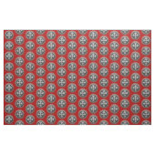 [300] Altes keltisches heiliges silbernes Stoff (Yard (91,4 cm))