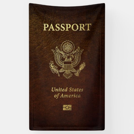[300] American Passport Cover Banner (Vertikal)