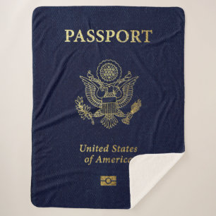 [300] American Passport Cover Sherpadecke