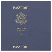 [300] American Passport Cover Stoff (Nahaufnahme)