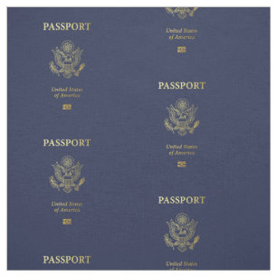[300] American Passport Cover Stoff