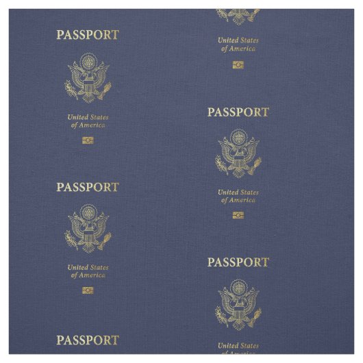 [300] American Passport Cover Stoff (Muster)