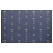 [300] American Passport Cover Stoff (Fat Quarter (45,7 x 55,9 cm))
