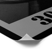 300 BENCH Weightlift-Poster Poster (Ecke)