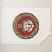 [300] Beschluss Maltas - SMOM-Wappen Sherpadecke (Vorderseite (Horizontal))