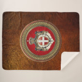 [300] Beschluss Maltas - SMOM-Wappen Sherpadecke (Vorderseite (Horizontal))