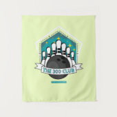 300 Club Bowling Wandteppich (Vorderseite)