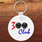 300 Club - Perfect Bowling Game Gift Schlüsselanhänger (Vorderseite)