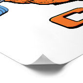 300 Club Weightlift-Poster Poster (Ecke)