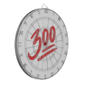 300 Emoji | Perfekter Bowling Game Sports Dartscheibe (Vorderseite Links)