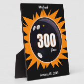 300 Game Orange & Black Fotoplatte (Seite)