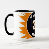 300 Game Orange & Black, mit Datum gekocht, Tasse (Links)