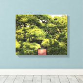 300 Jahre alte Pinienbäume Leinwanddruck (Insitu (Holzboden))