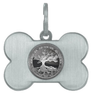 [300] Keltischer Baum des Lebens [Silber] Tiermarke