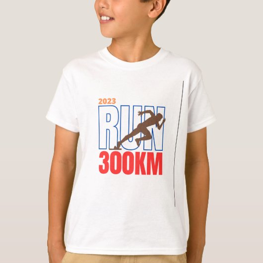 300 KM-T - Shirt AUSFÜHREN (Vorderseite)
