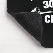 300 Lbs Pound Club Gym Weightlifting Powerlift Dea Mousepad (Ecke)