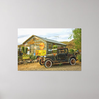 300 Meilen Wüste vor den Canvas Print Leinwanddruck