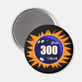 300 Perfect Game Orange & Blue Magnet (Vorderseite/Rückseite)