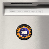 300 Perfect Game Orange & Blue Magnet (In Situ (Geschirrspüler))