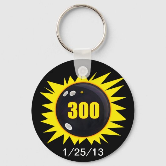 300 perfektes Spiel Schlüsselanhänger (Vorderseite)
