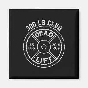 300 Pfund Dead Lift Club Gym Gewichtheben Pow Magnet