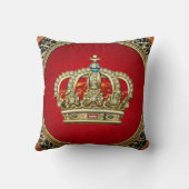 [300] Prinz-Prinzessin König-Königin Crown Kissen (Rückseite)