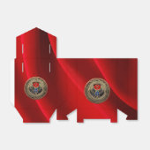 [300] Sacred Gold Egyptian Winged Scarab mit Ankh Geschenkschachtel (Ungefaltet)