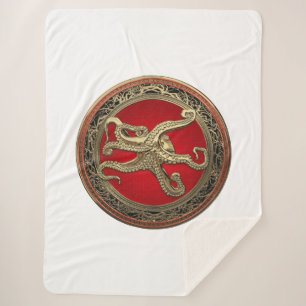 [300] Sacred Gold Octopus in Defensive Posture Sherpadecke