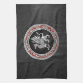 [300] Sacred Silver Griffin Handtuch (Vertikal)
