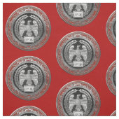 [300] Silbernes römisches KaiserEagle Stoff (Muster)