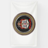 [300] Tempelwappen der Ritter Banner (Vertikal)