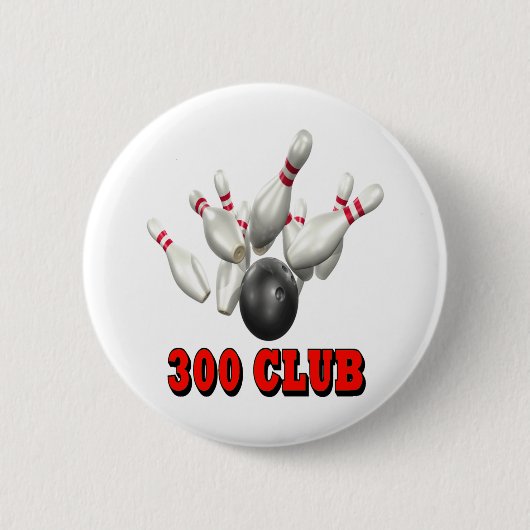 300 Verein-Bowling Button (Vorderseite)