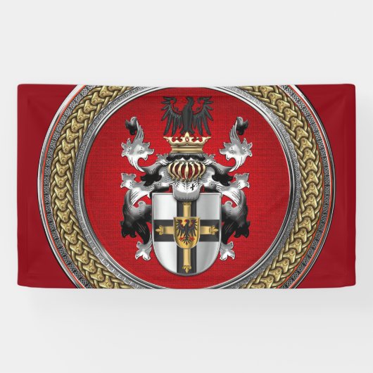 [300] Wappen-Teutonenkleid Banner (Horizontal)